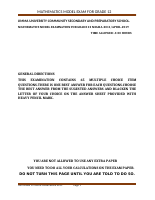 Maths Model Exam For Grade 12, 2011.pdf